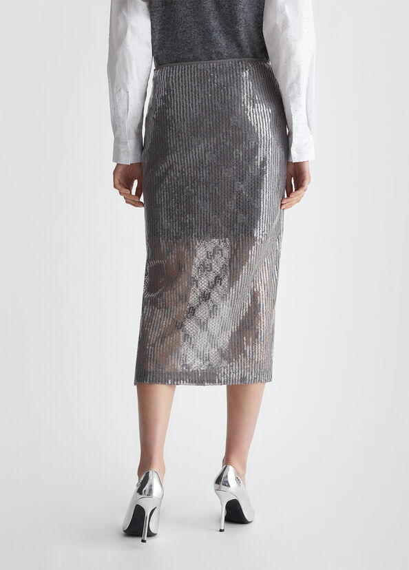 Liu Jo Gonna in pizzo con paillettes 2025