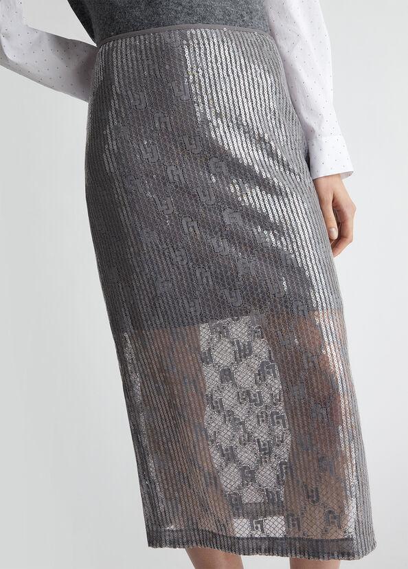 Liu Jo Gonna in pizzo con paillettes 2025