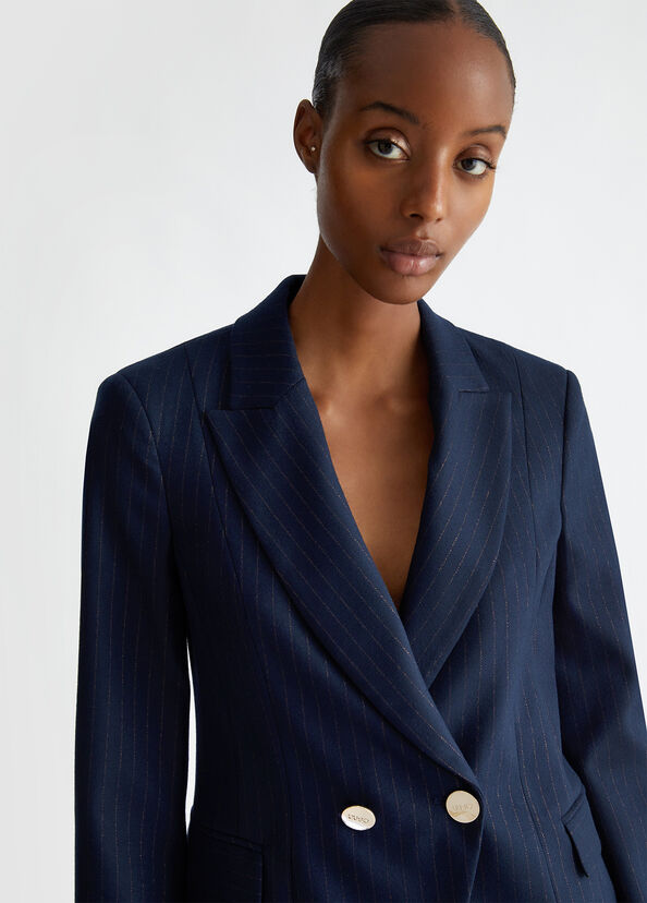 Liu Jo Blazer in flanella gessata Novità