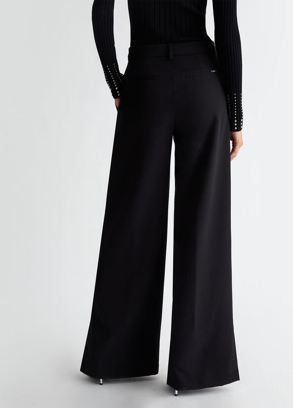 Liu Jo Pantaloni flare con spacchetto Online