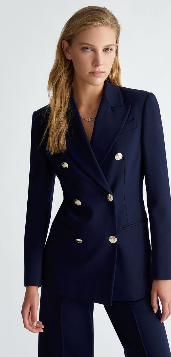 Liu Jo Blazer stretch doppiopetto Outlet