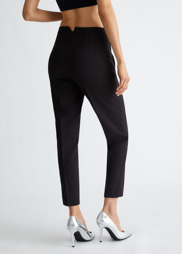 Liu Jo Pantaloni cropped stretch Moda