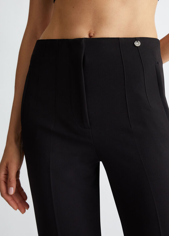 Liu Jo Pantaloni cropped stretch Moda