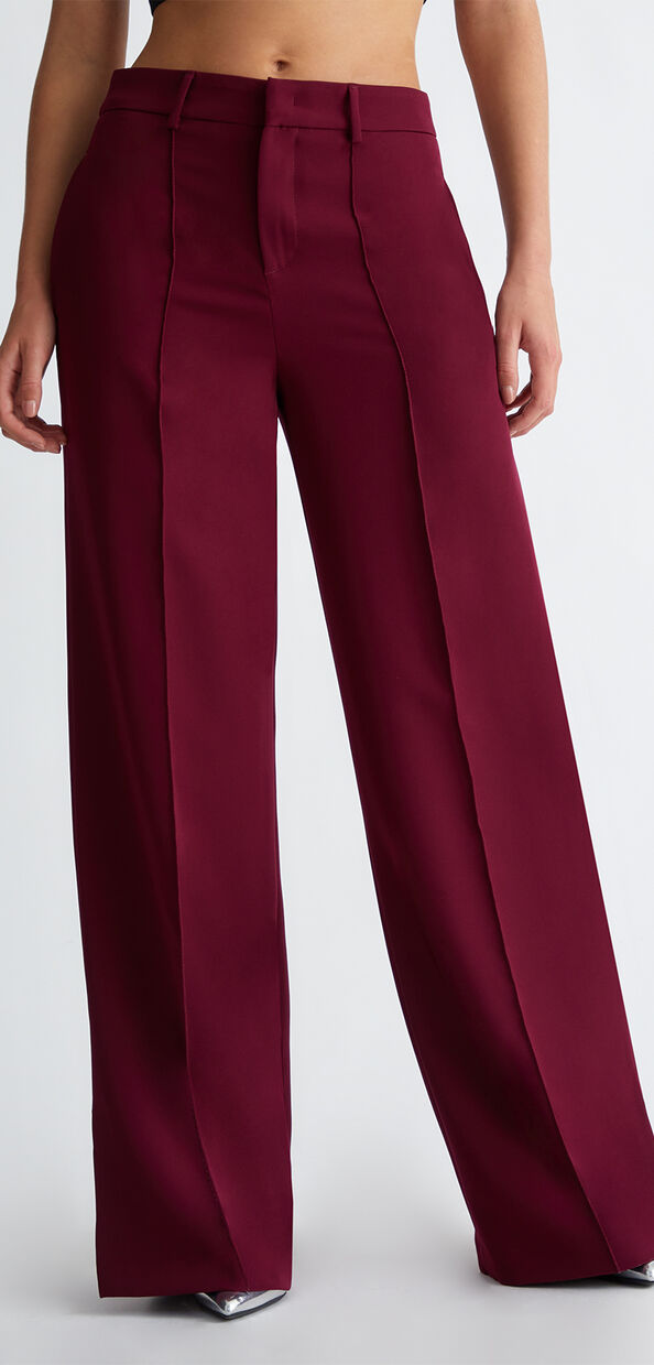 Liu Jo Pantaloni flare con spacchetto 2025