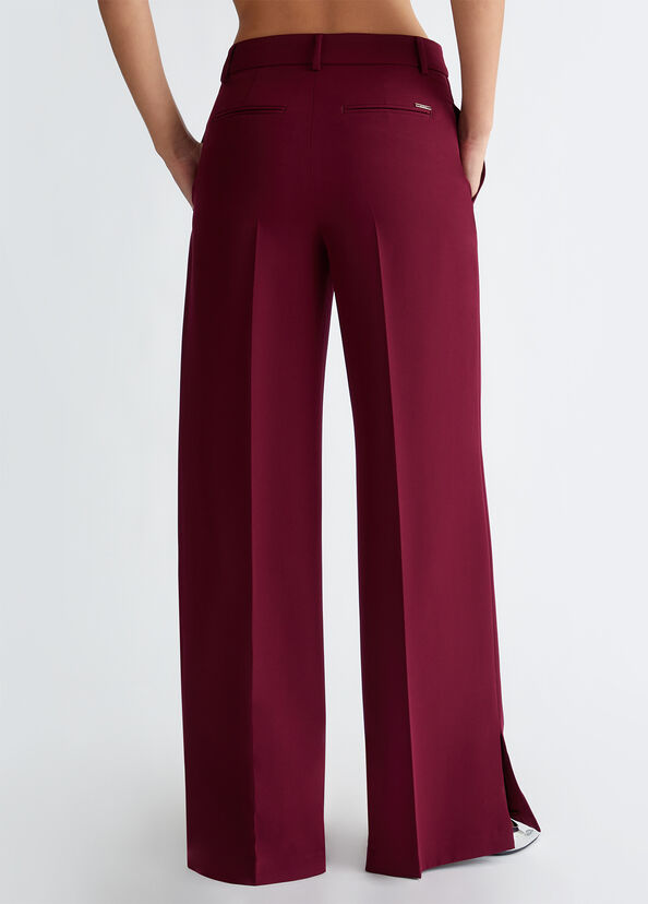 Liu Jo Pantaloni flare con spacchetto 2025