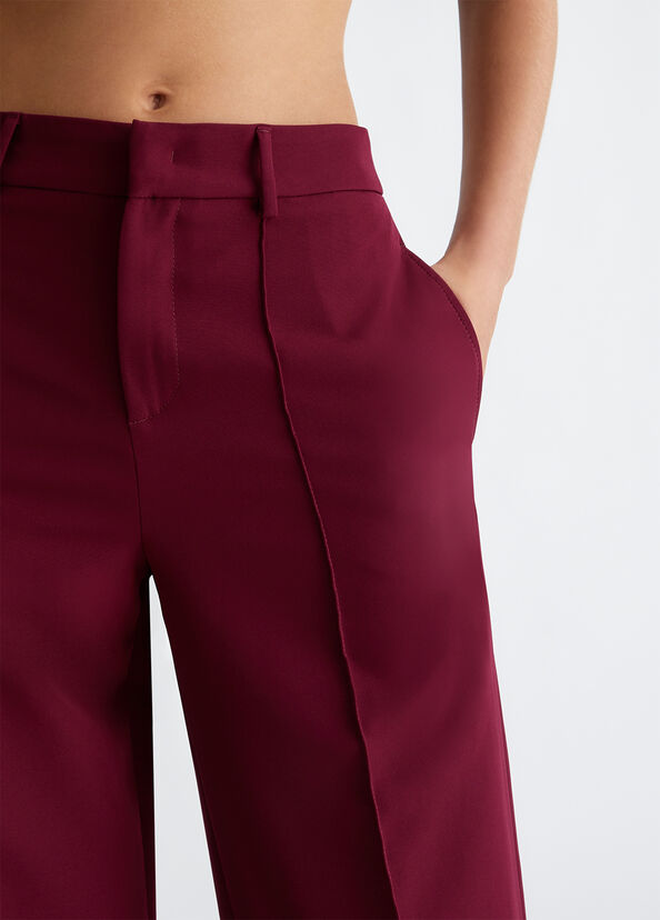 Liu Jo Pantaloni flare con spacchetto 2025