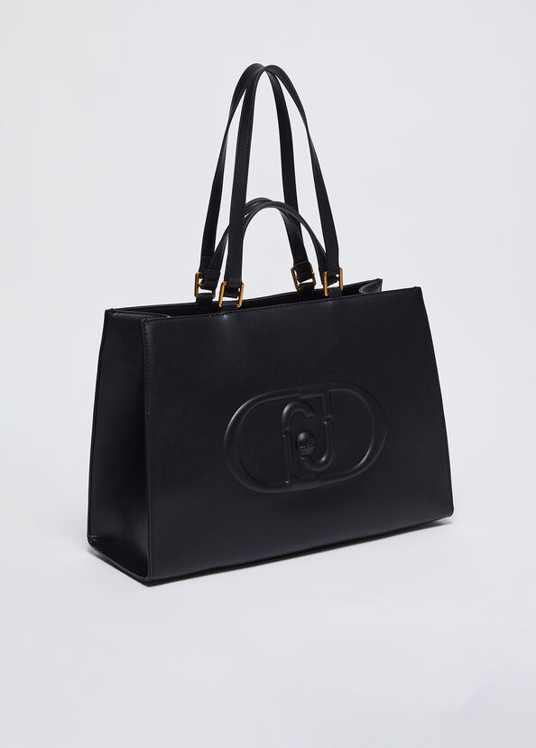 Liu Jo Shopping bag con logo monogram Promozione