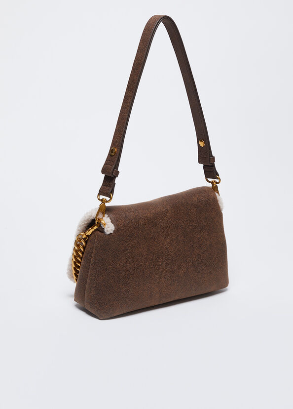 Liu Jo Borsa grande LaPuffy in tessuto spalmato Presa