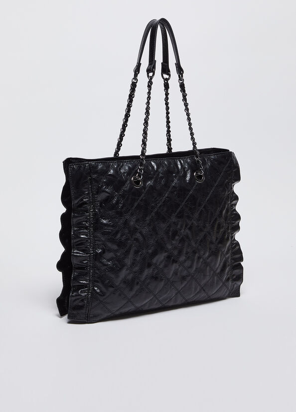 Liu Jo Shopping bag glossy matelassé Saldi