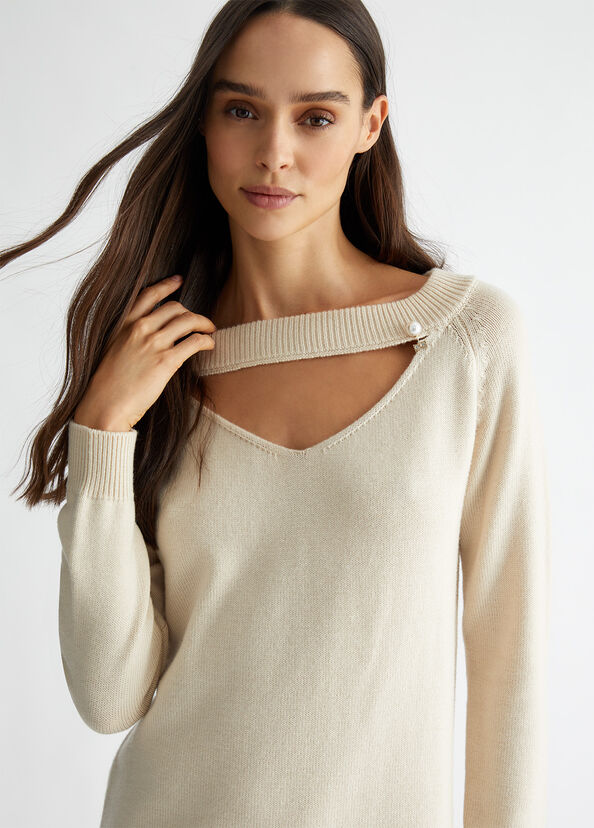 Liu Jo Abito in maglia di misto cashmere In Saldo
