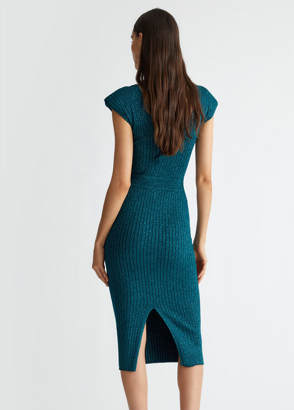 Liu Jo Abito midi in maglia lurex® Promozione