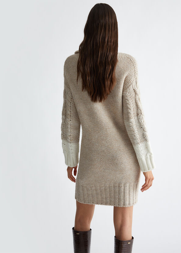 Liu Jo Abito in maglia di lana e alpaca Consegna Veloce