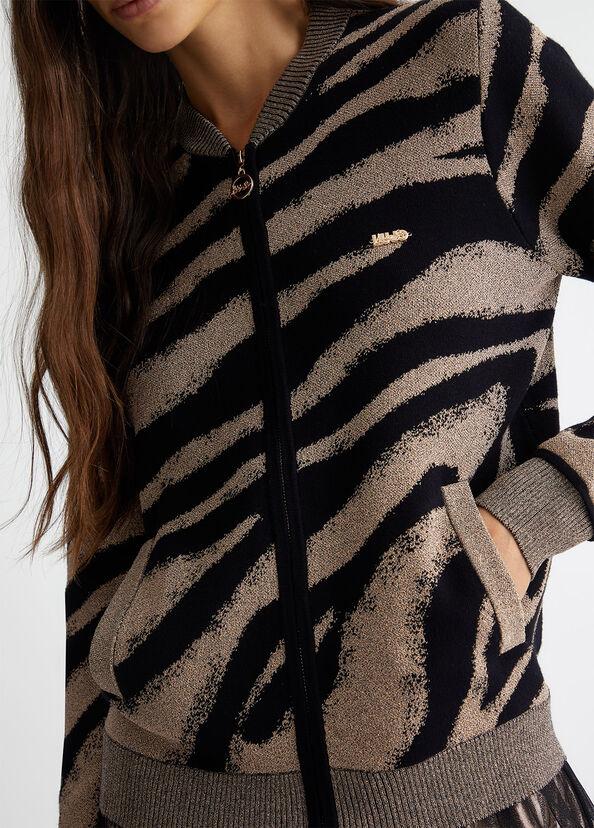 Liu Jo Cardigan jacquard con zip Shopping Online