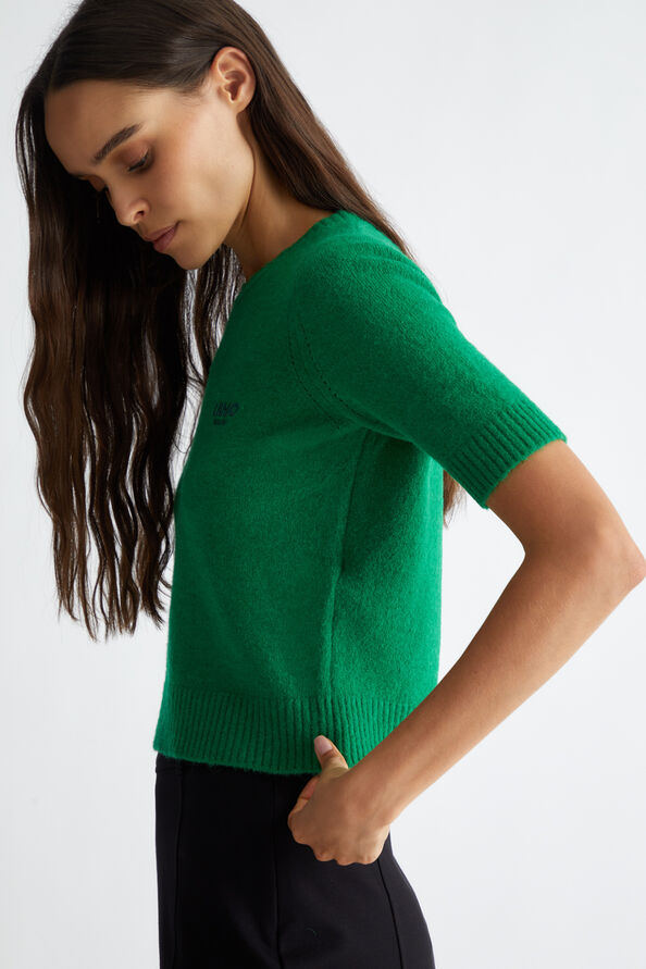Liu Jo T-shirt in misto lana e alpaca Convenienza