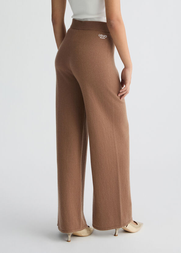 Liu Jo Pantaloni lunghi in maglia Fino al 60% di sconto