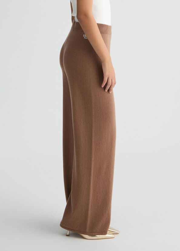 Liu Jo Pantaloni lunghi in maglia Fino al 60% di sconto