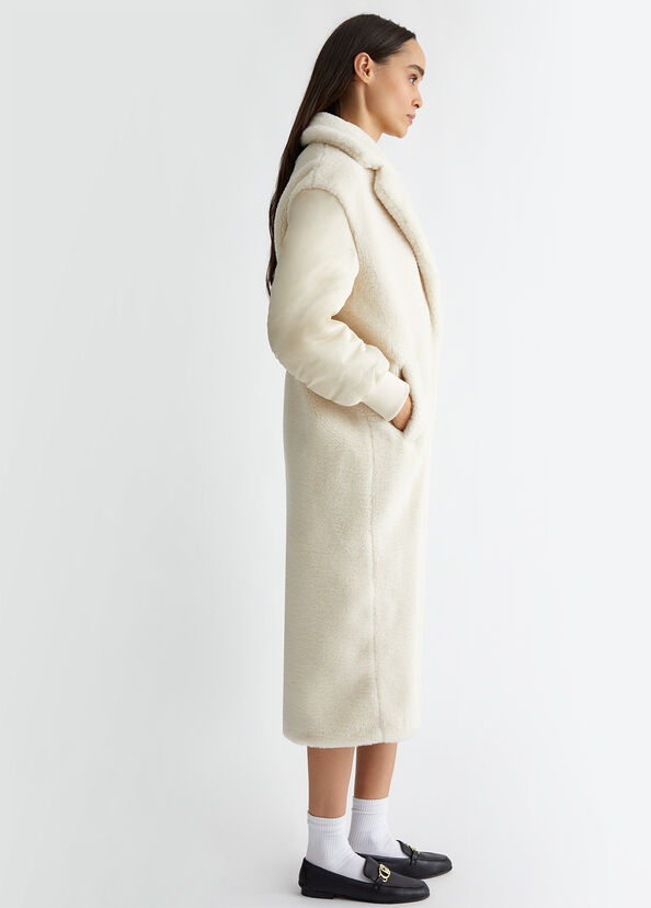 Liu Jo Cappotto in teddy Saldi Di Fabbrica