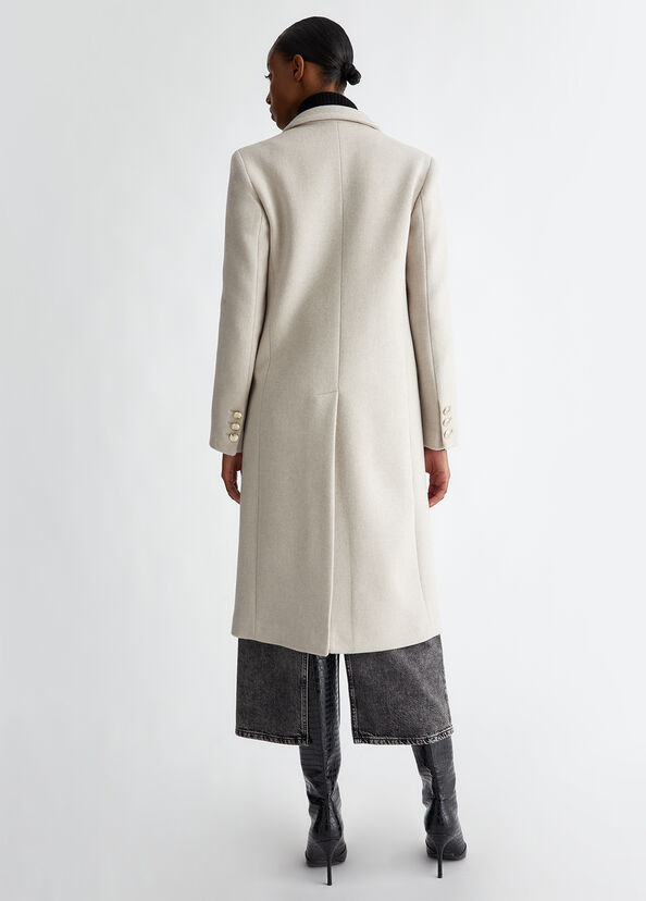 Liu Jo Cappotto slim in misto lana Nuova