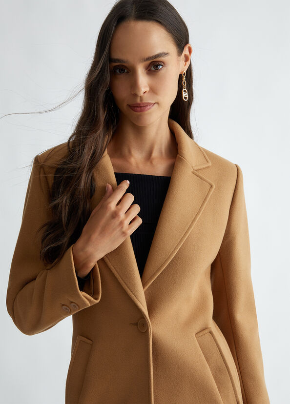 Liu Jo Cappotto in misto lana Moda
