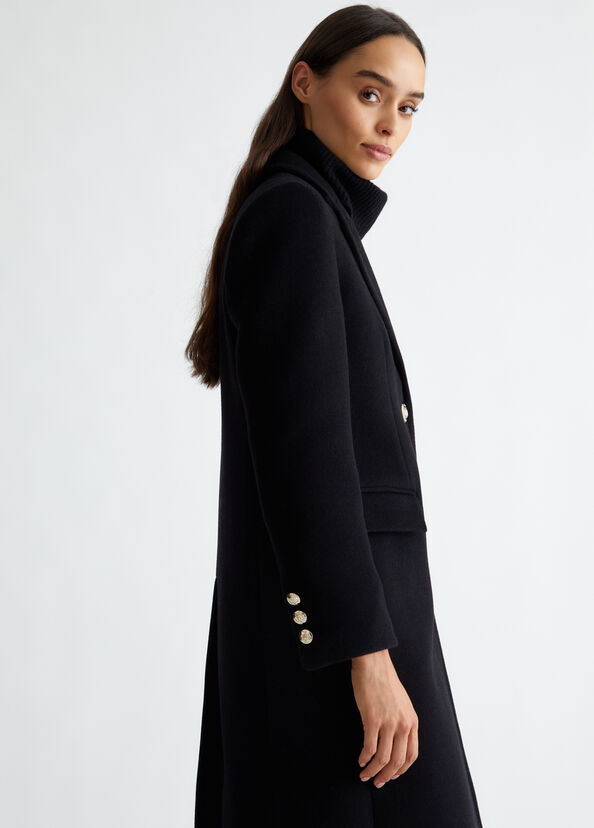 Liu Jo Cappotto slim in misto lana In Linea