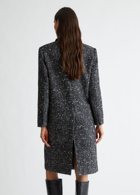 Liu Jo Cappotto in misto lana bouclé Promozione