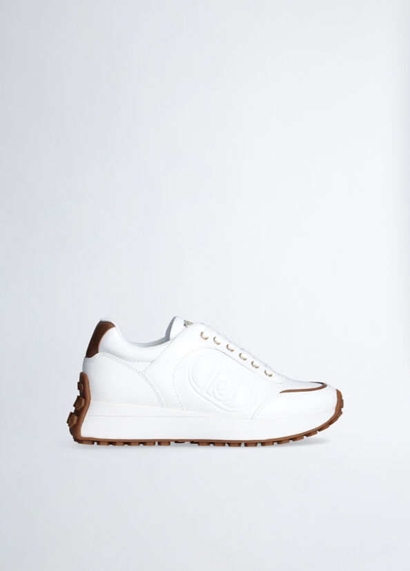 Liu Jo Sneakers bianche in pelle Novità