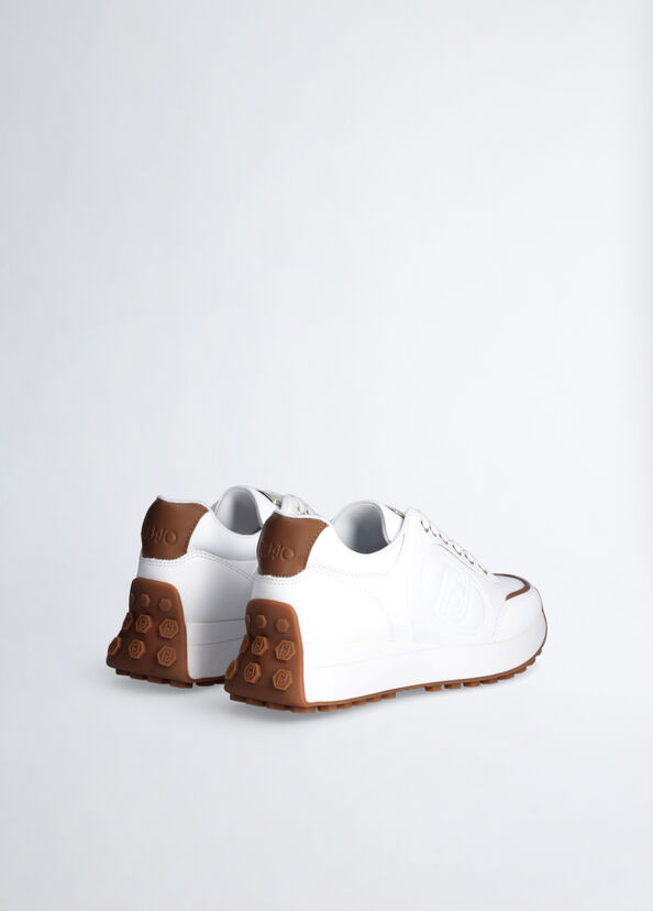 Liu Jo Sneakers bianche in pelle Novità