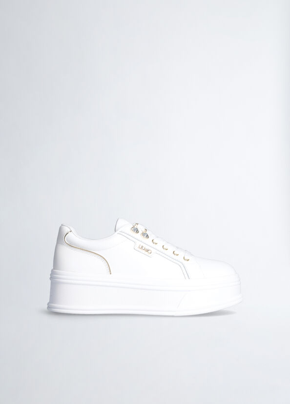Liu Jo Sneakers platform con pietre gioiello Offerte