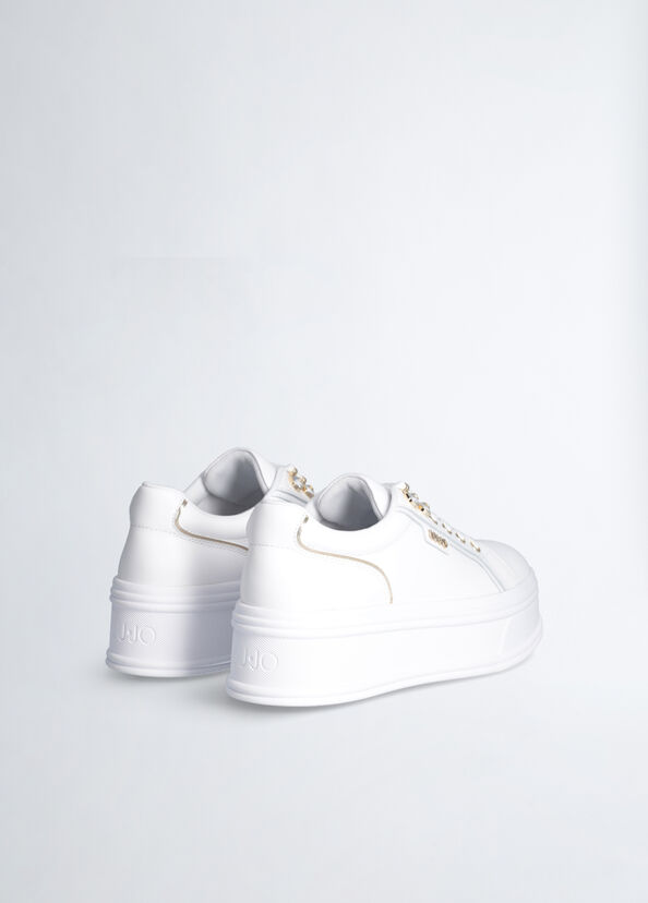 Liu Jo Sneakers platform con pietre gioiello Offerte