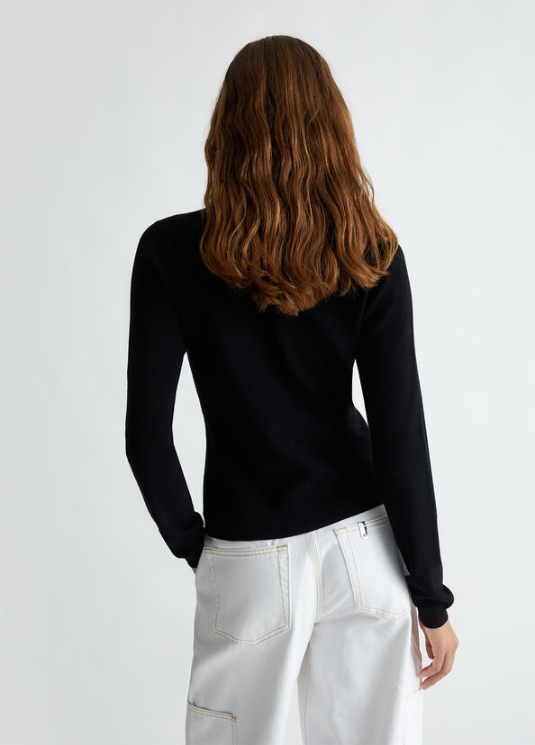 Liu Jo Cardigan con colletto In Linea