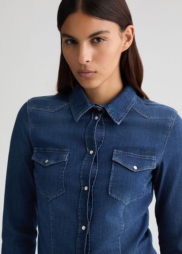 Liu Jo Camicia in denim Shopping Online