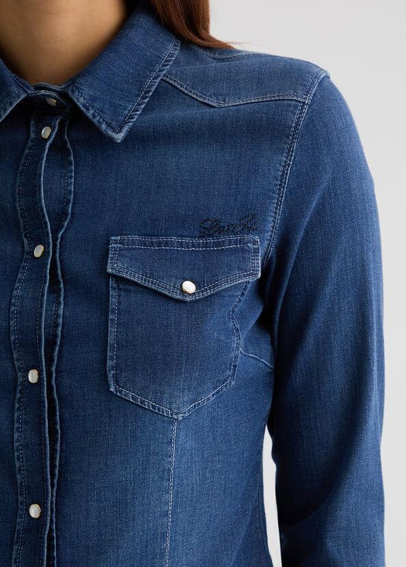 Liu Jo Camicia in denim Shopping Online