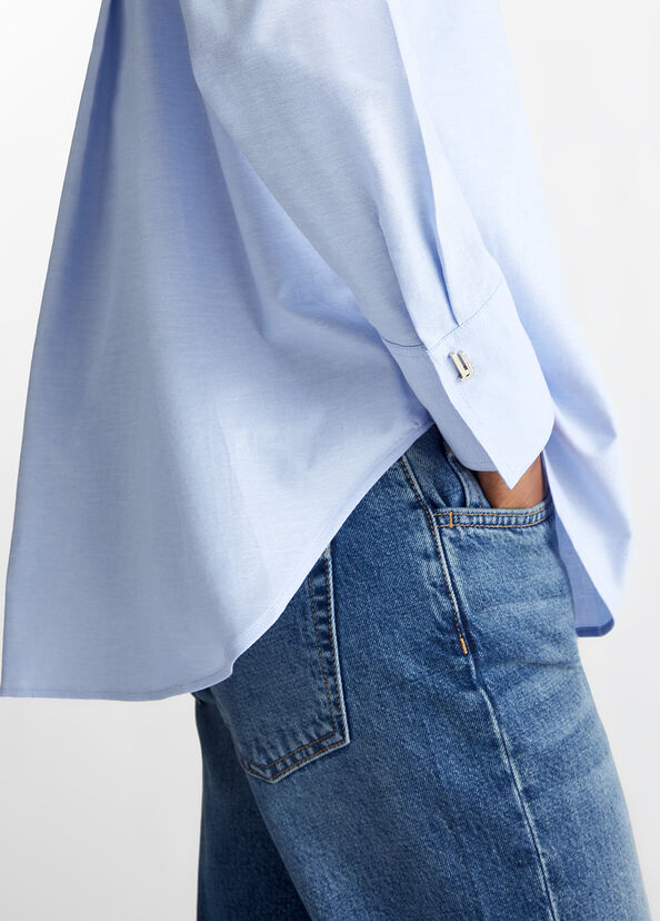 Liu Jo Camicia in cotone Oxford Affare Del Giorno