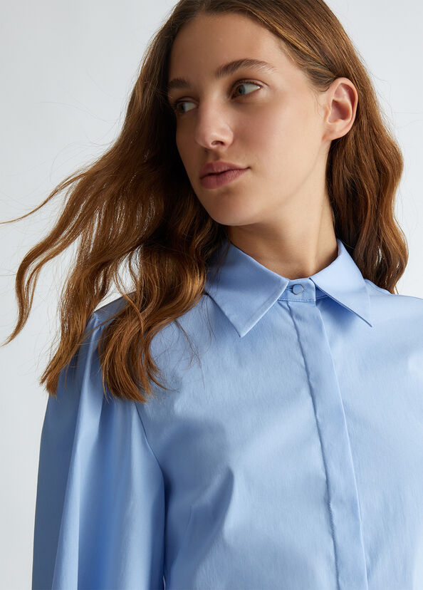 Liu Jo Camicia in popeline con cut-out Convenienza