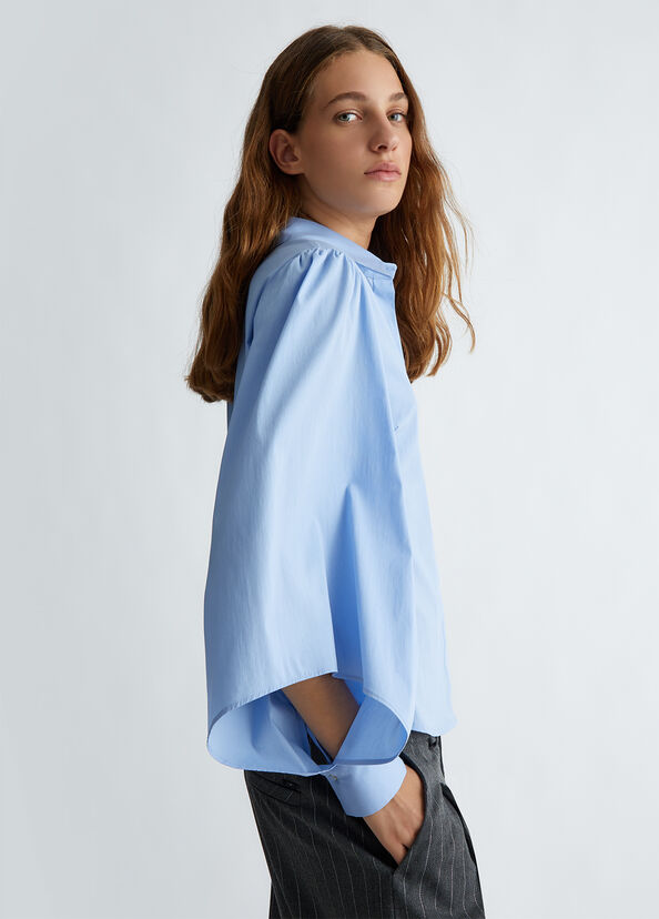 Liu Jo Camicia in popeline con cut-out Convenienza
