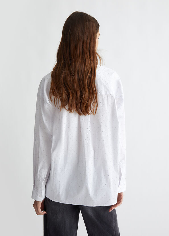 Liu Jo Camicia over con mini borchie Outlet