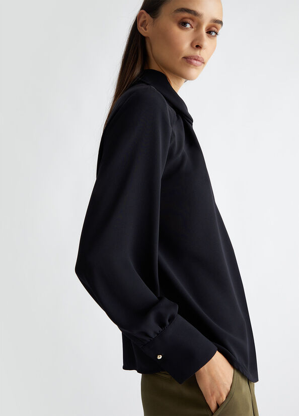 Liu Jo Blusa in crêpe In Vendita