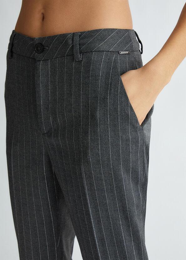 Liu Jo Pantaloni chino gessati Negozio