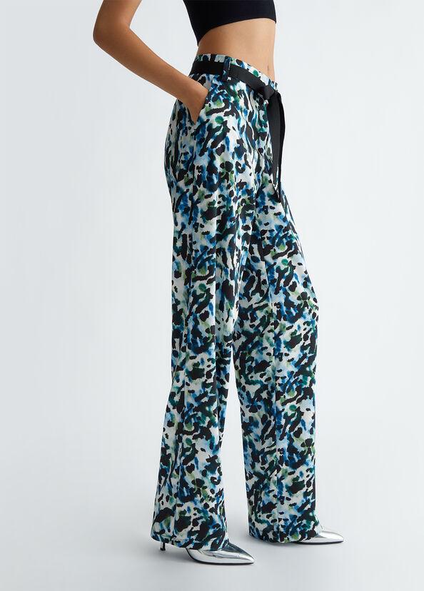 Liu Jo Pantaloni animalier In Linea
