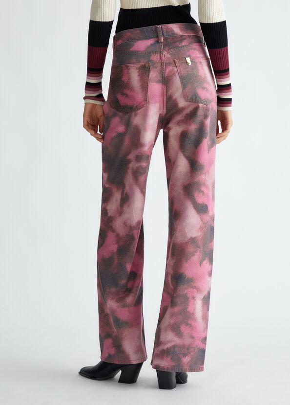 Liu Jo Jeans baggy con strass Nuovo