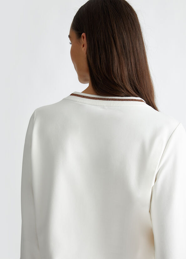 Liu Jo Felpa in cotone stretch Soddisfazione Garantita