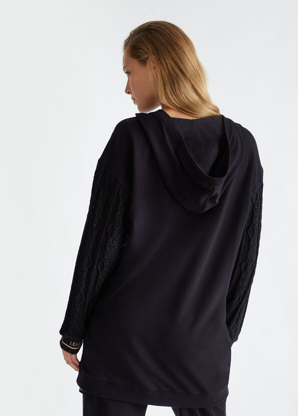 Liu Jo Felpa con cappuccio 50% di sconto con spedizione gratuita