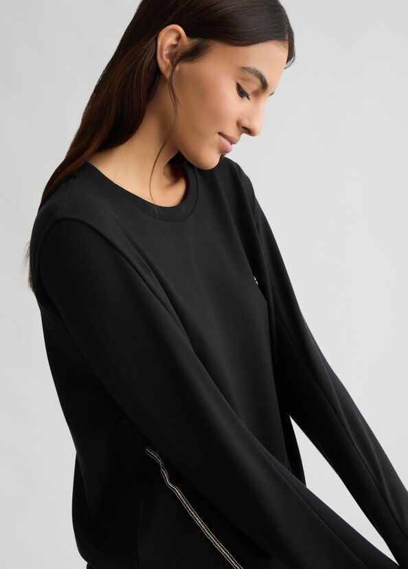 Liu Jo Felpa nera Outlet