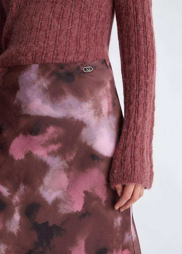 Liu Jo Gonna in twill stampato In Linea