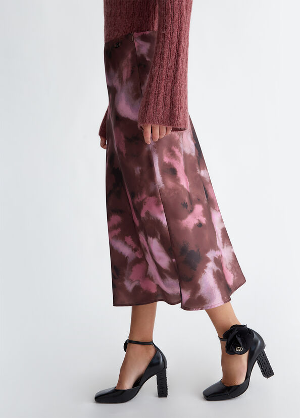 Liu Jo Gonna in twill stampato In Linea