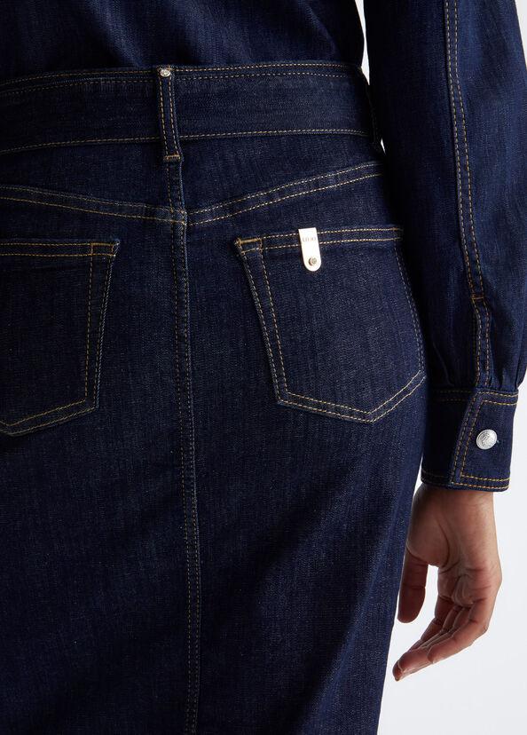 Liu Jo Gonna in denim con cintura Soddisfazione Garantita
