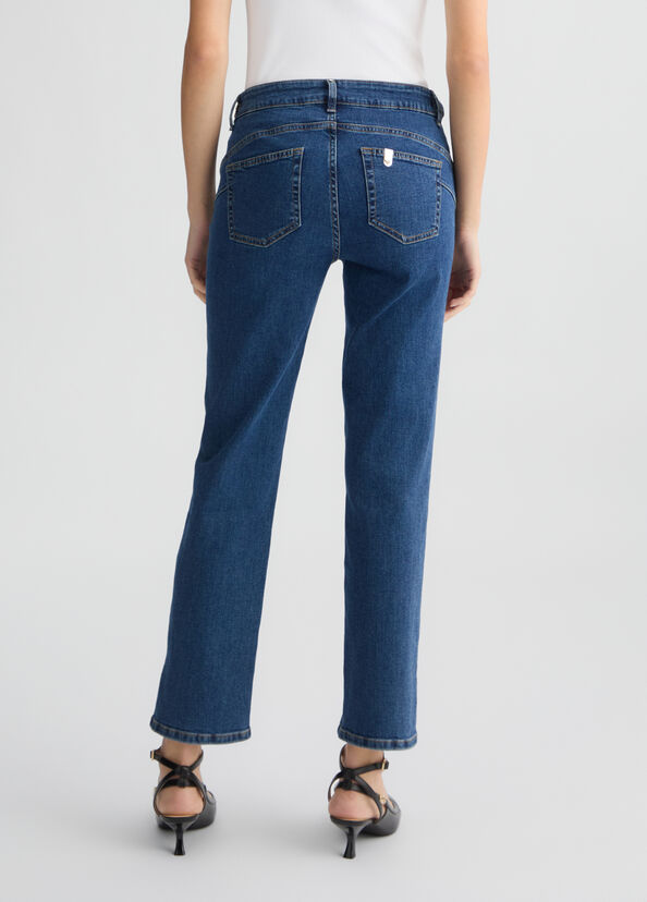 Liu Jo Jeans skinny a vita alta Prezzo Ridotto
