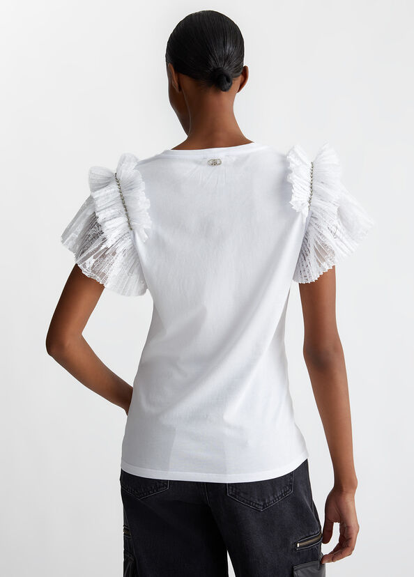 Liu Jo T-shirt con rouches Presa