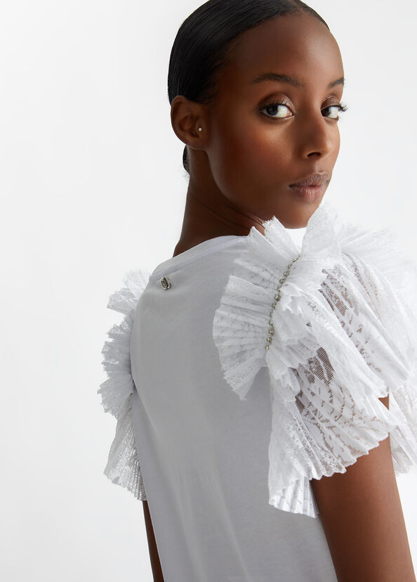 Liu Jo T-shirt con rouches Presa