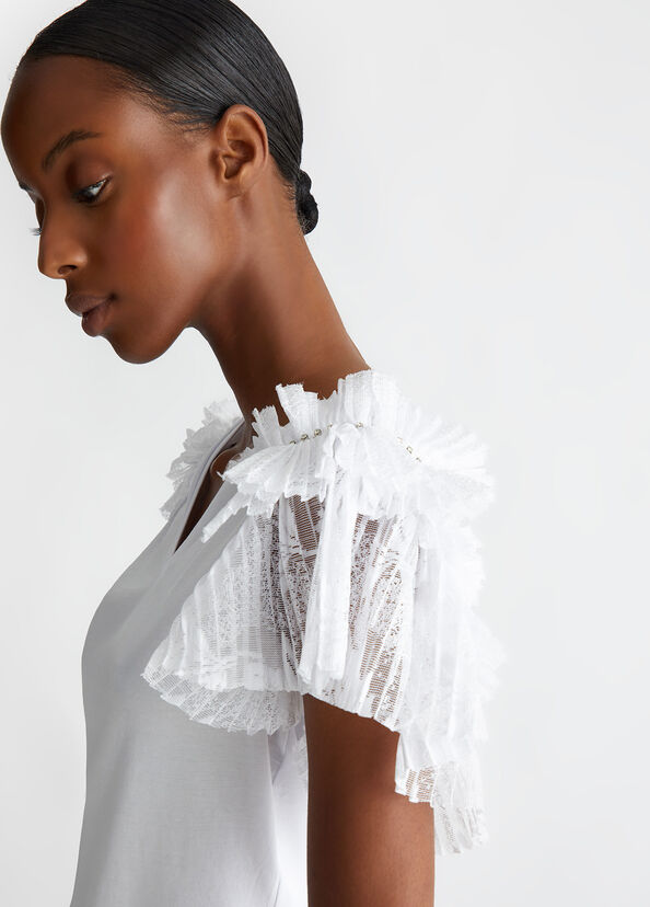 Liu Jo T-shirt con rouches Presa